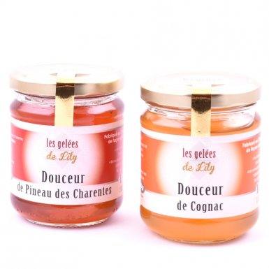 les produits - Les Gelées de Lily - Gelées aux Cognac & Pineau des Charentes